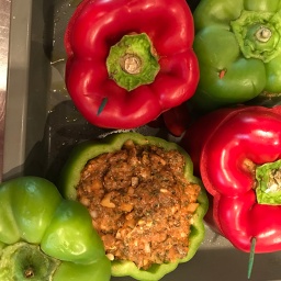 Stuffed Peppers in the Air Fryer